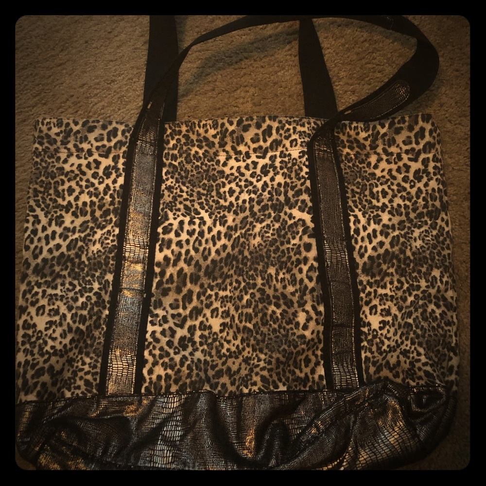 Victoria Secret  Leopard Print Bag
